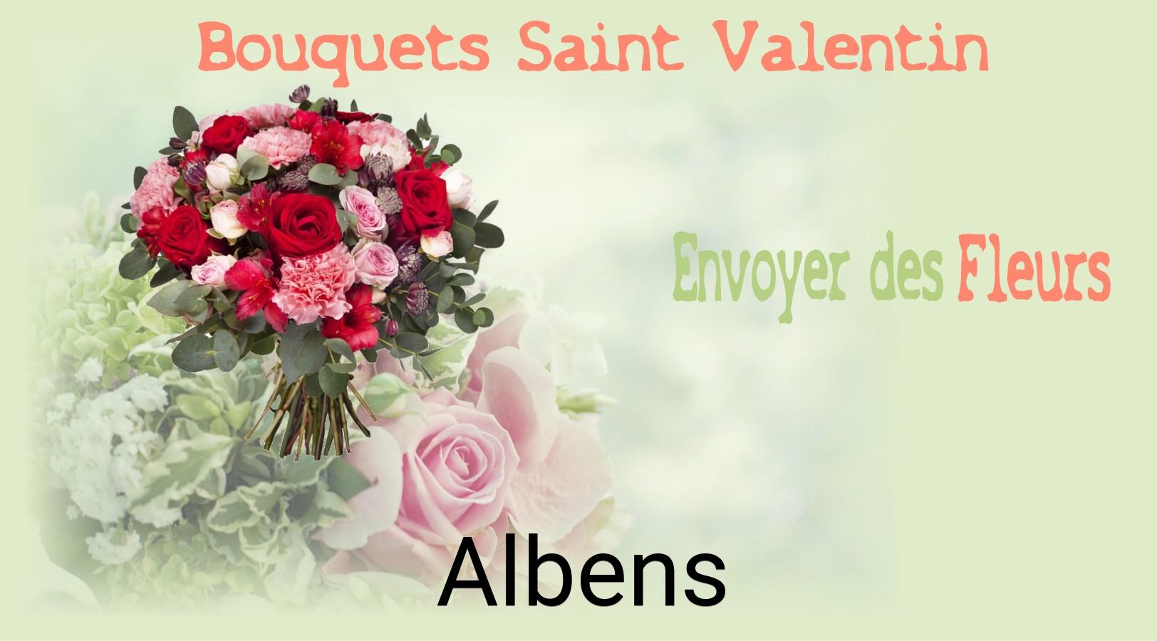 Roses de Saint-Valentin livrées à Albens